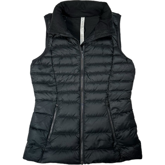 Lululemon Brave the Cold Vest Black Style W4BO8S Size 6 - Picture 7 of 16